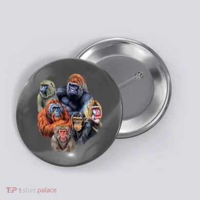 Ape Collage Button