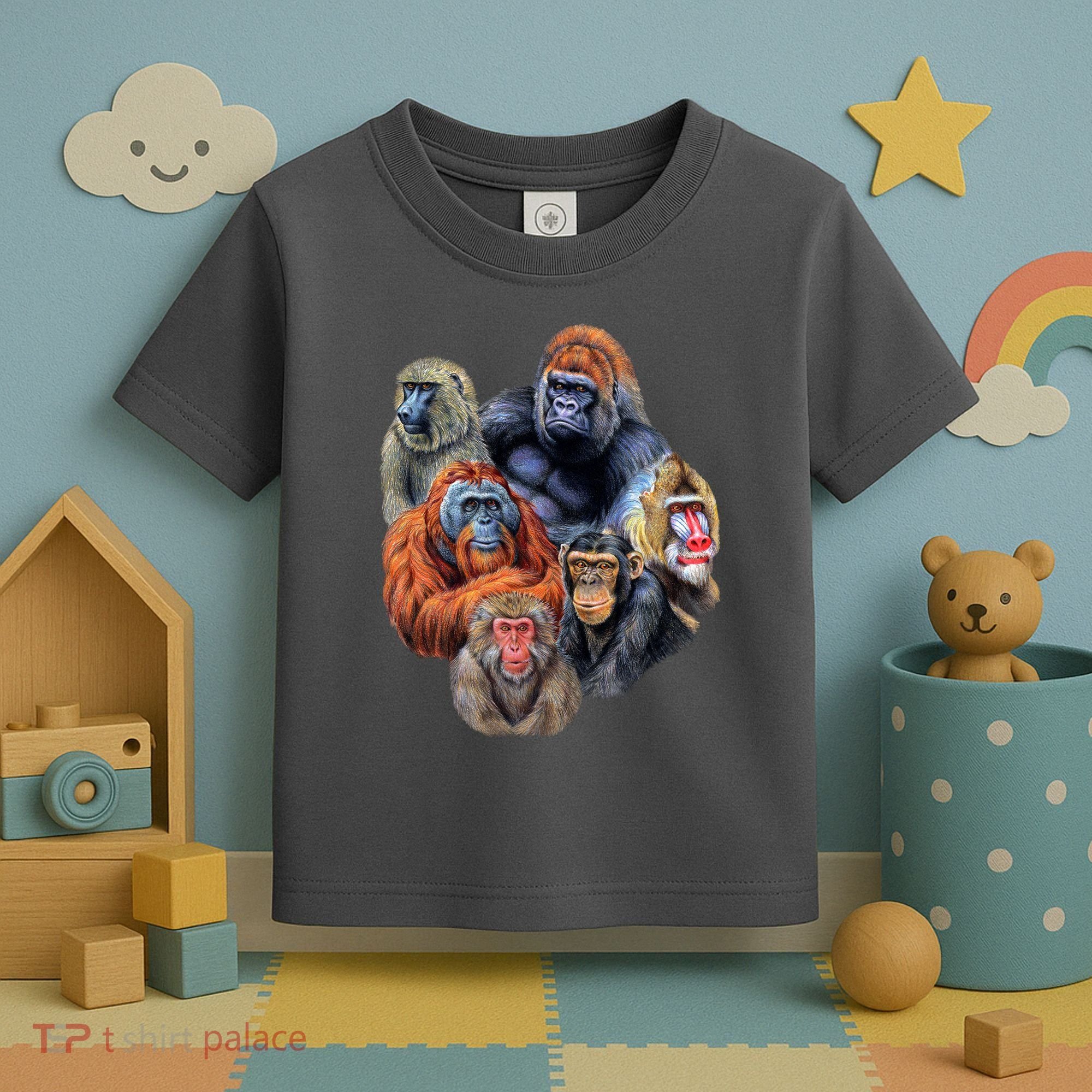 Ape Collage Toddler T-Shirt