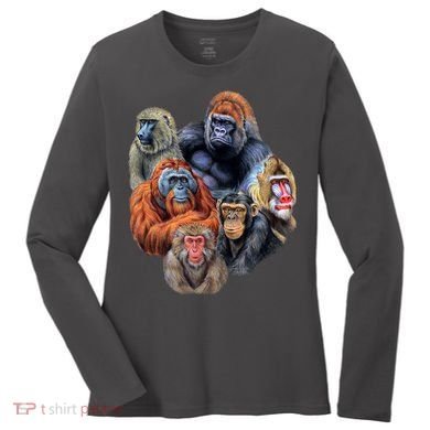 Ape Collage Women's Long Sleeve Shirt