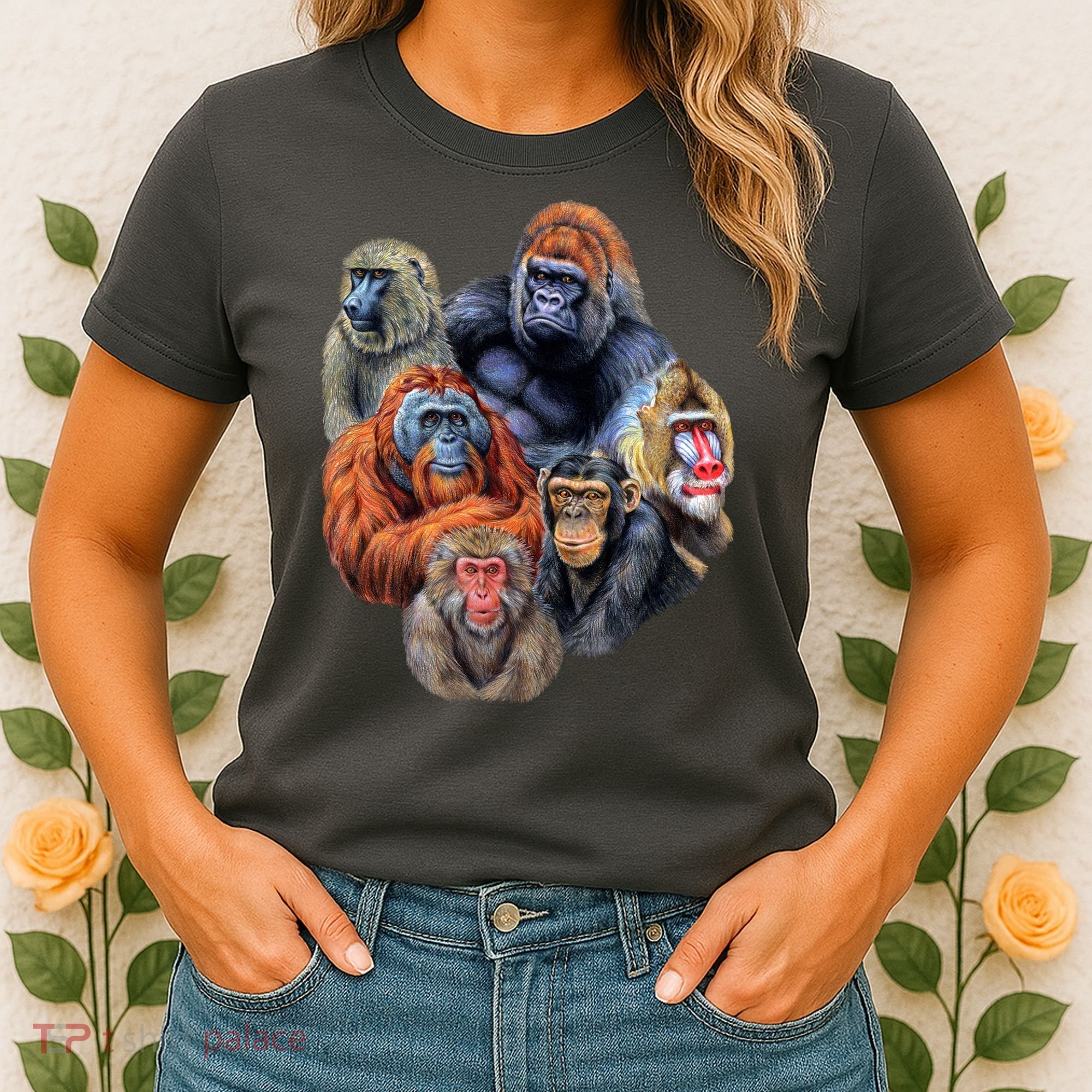 Ape Collage Women's T-Shirt