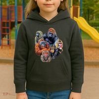 Ape Collage Kids Hoodie thumb 3