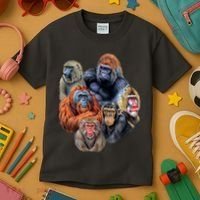 Ape Collage Kids T-Shirt thumb 3