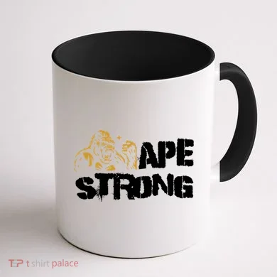 Ape Strong Coffee Mug back