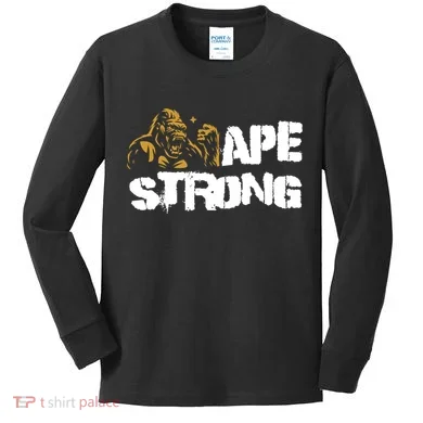Ape Strong Kids Long Sleeve Shirt