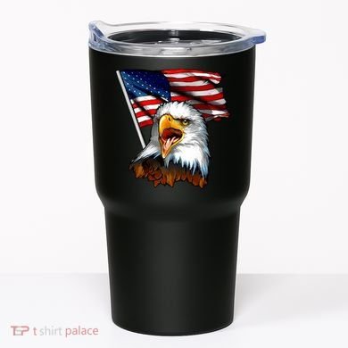 American Patriotic Eagle Flag Tumbler