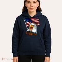American Patriotic Eagle Flag Hoodie thumb 5