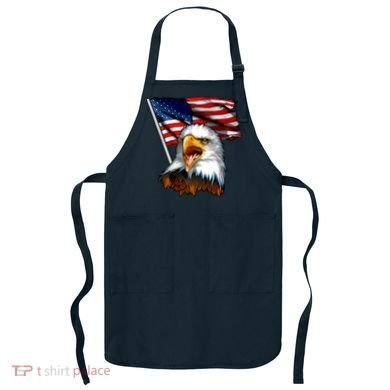American Patriotic Eagle Flag Apron