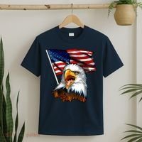 American Patriotic Eagle Flag T-Shirt thumb 2
