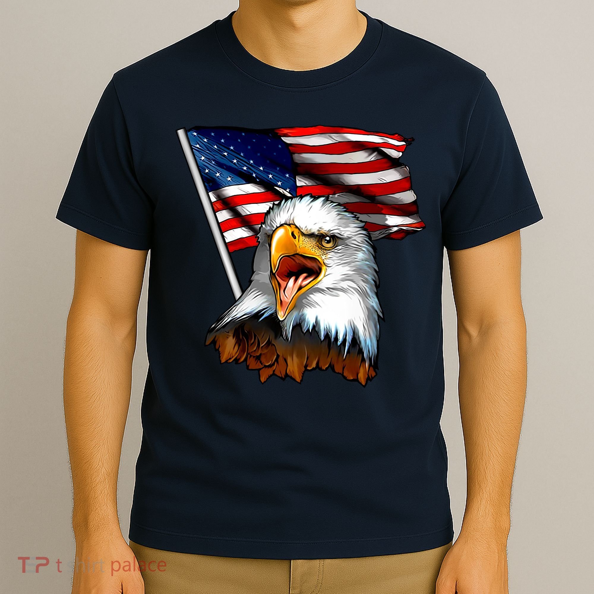 American Patriotic Eagle Flag T-Shirt
