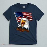 American Patriotic Eagle Flag T-Shirt thumb 5