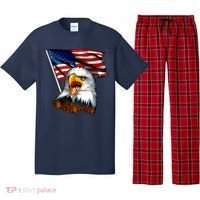 American Patriotic Eagle Flag Pajama Set thumb 0