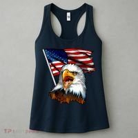American Patriotic Eagle Flag Women's Tank Top thumb 3