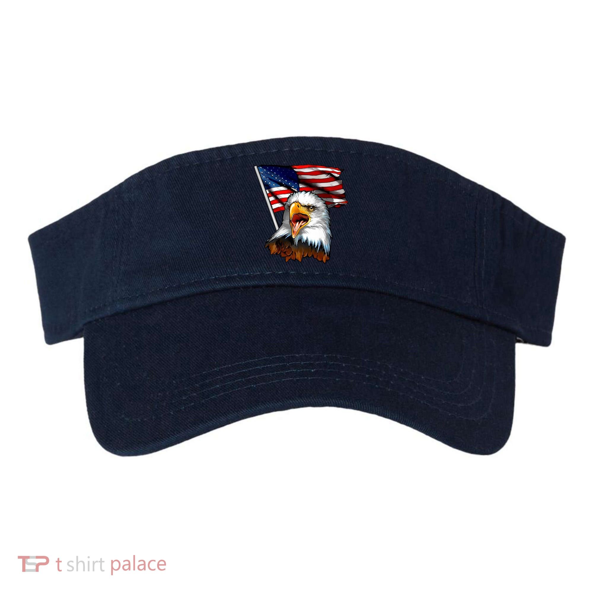 American Patriotic Eagle Flag Visor