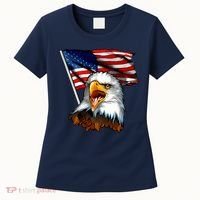 American Patriotic Eagle Flag Women's T-Shirt thumb 0