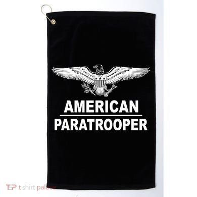 American Paratrooper Eagle Golf Towel