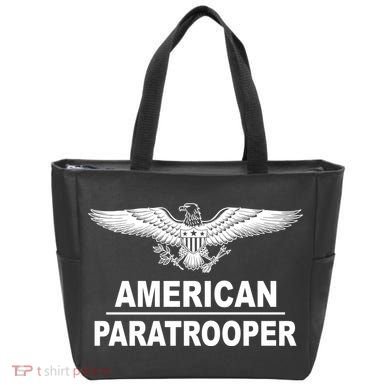 American Paratrooper Eagle Tote Bag
