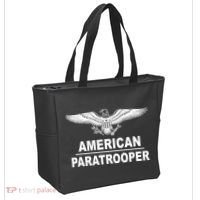 American Paratrooper Eagle Tote Bag thumb 2