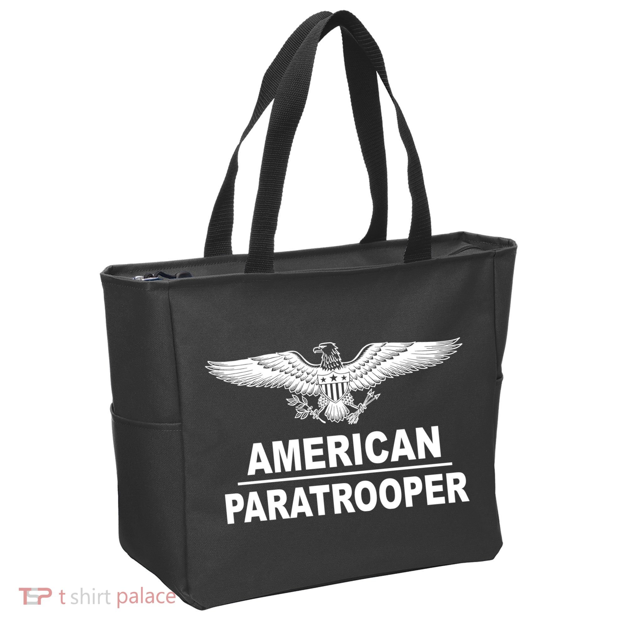 American Paratrooper Eagle Tote Bag