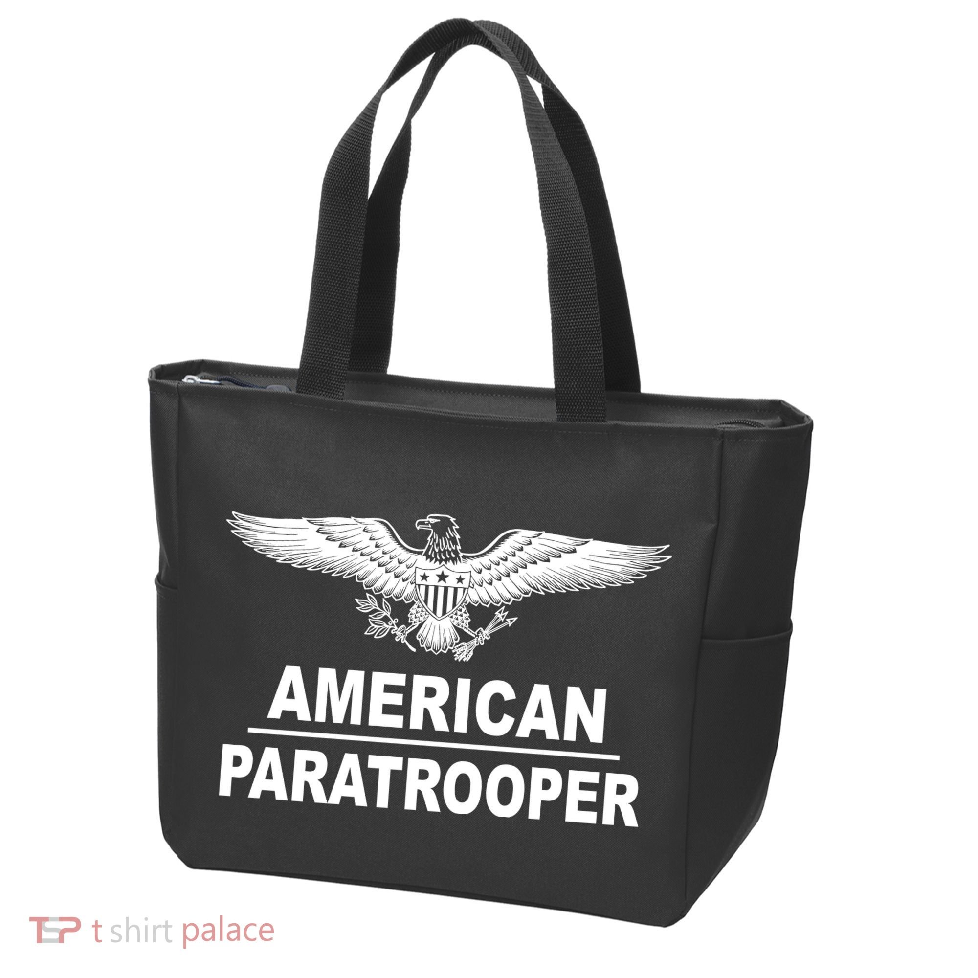 American Paratrooper Eagle Tote Bag
