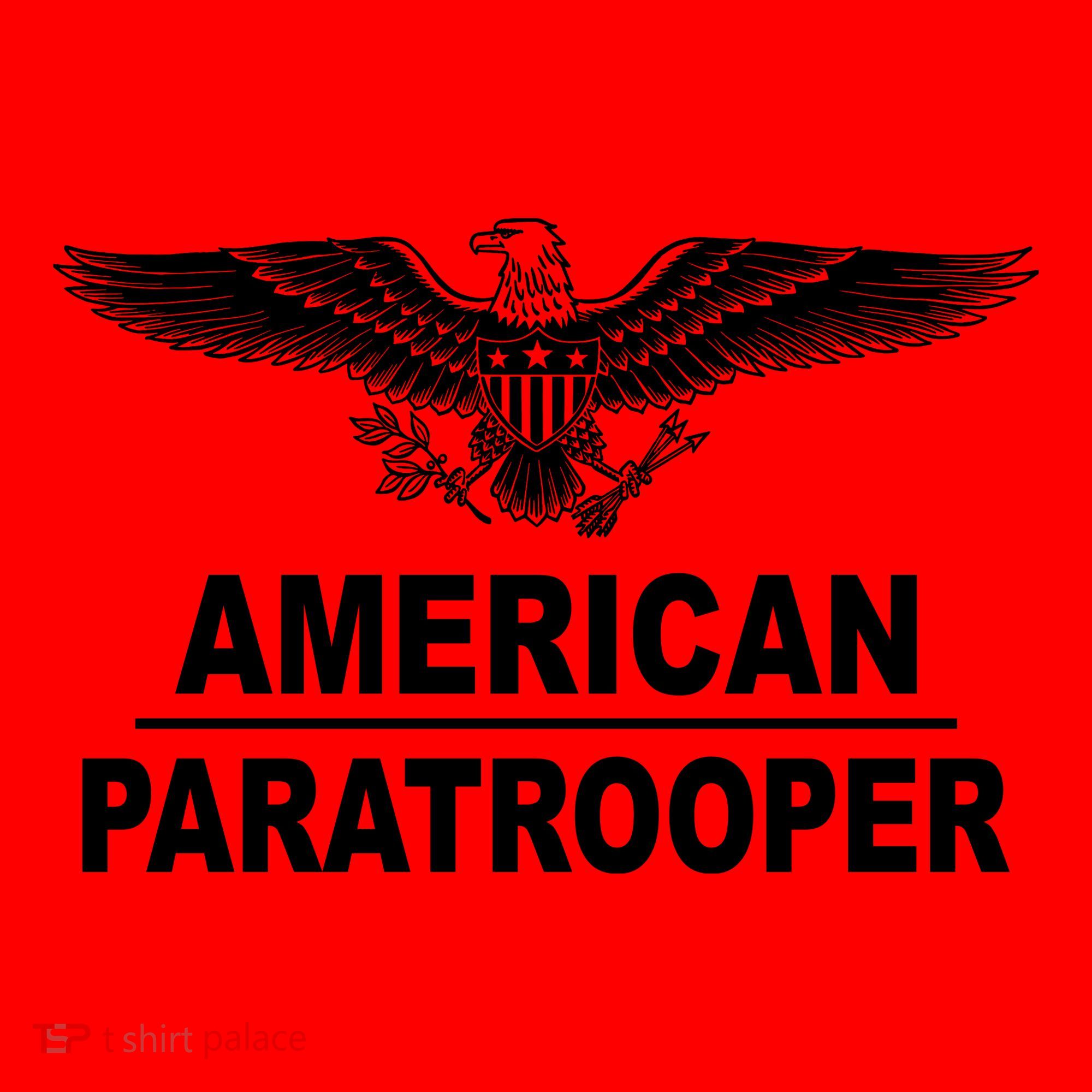 American Paratrooper Eagle Santa Hat