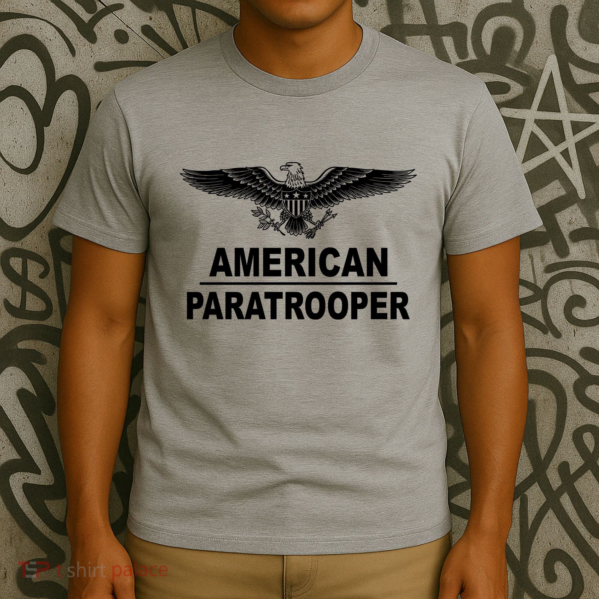American Paratrooper Eagle T-Shirt