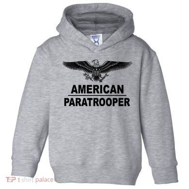 American Paratrooper Eagle Toddler Hoodie