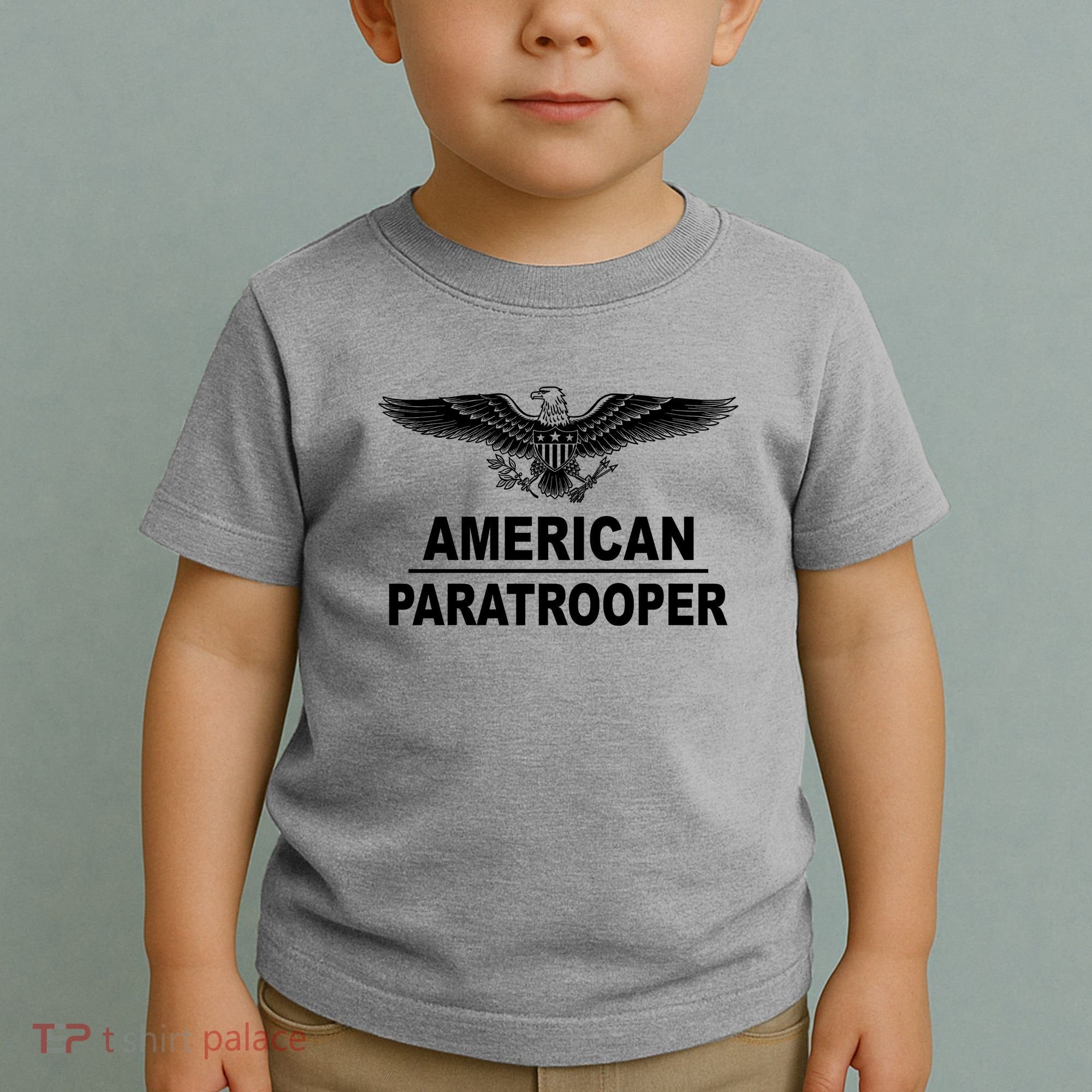 American Paratrooper Eagle Toddler T-Shirt