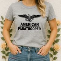 American Paratrooper Eagle Women's T-Shirt thumb 2