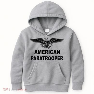 American Paratrooper Eagle Kids Hoodie