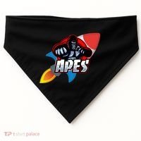 Apes To The Moon USA-Made Doggie Bandana thumb 0