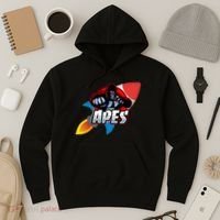 Apes To The Moon Hoodie thumb 3