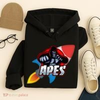 Apes To The Moon Hoodie thumb 4