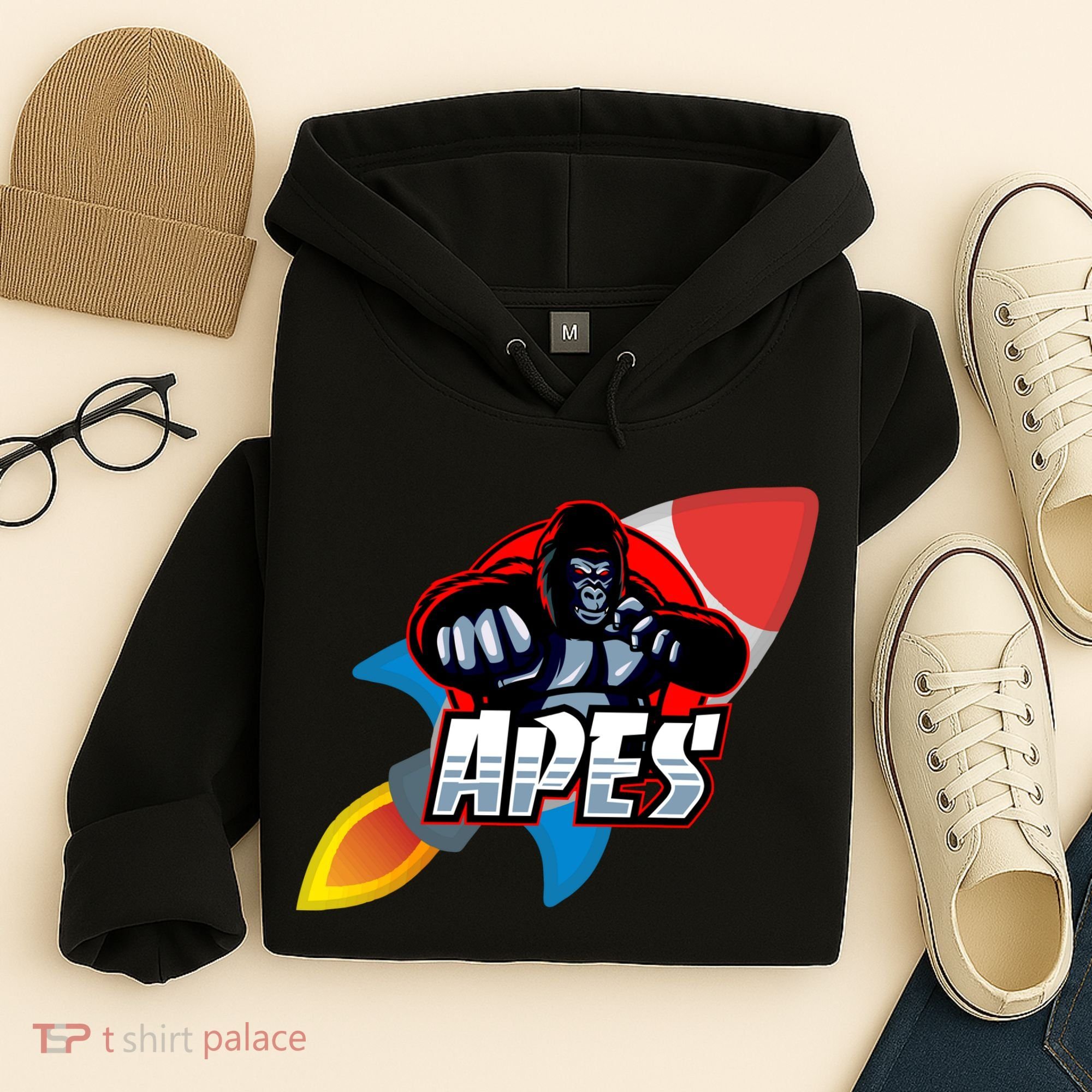 Apes To The Moon Hoodie