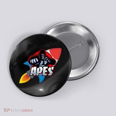 Apes To The Moon Button