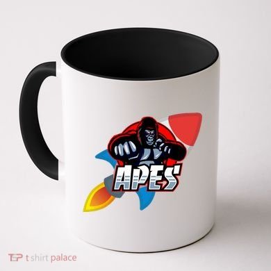 Apes To The Moon Coffee Mug