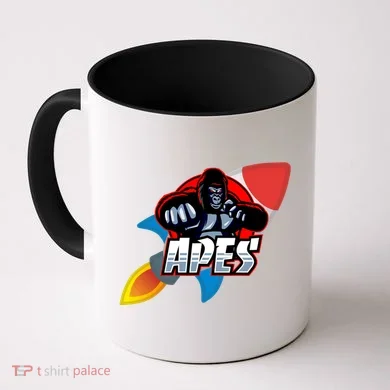Apes To The Moon Coffee Mug