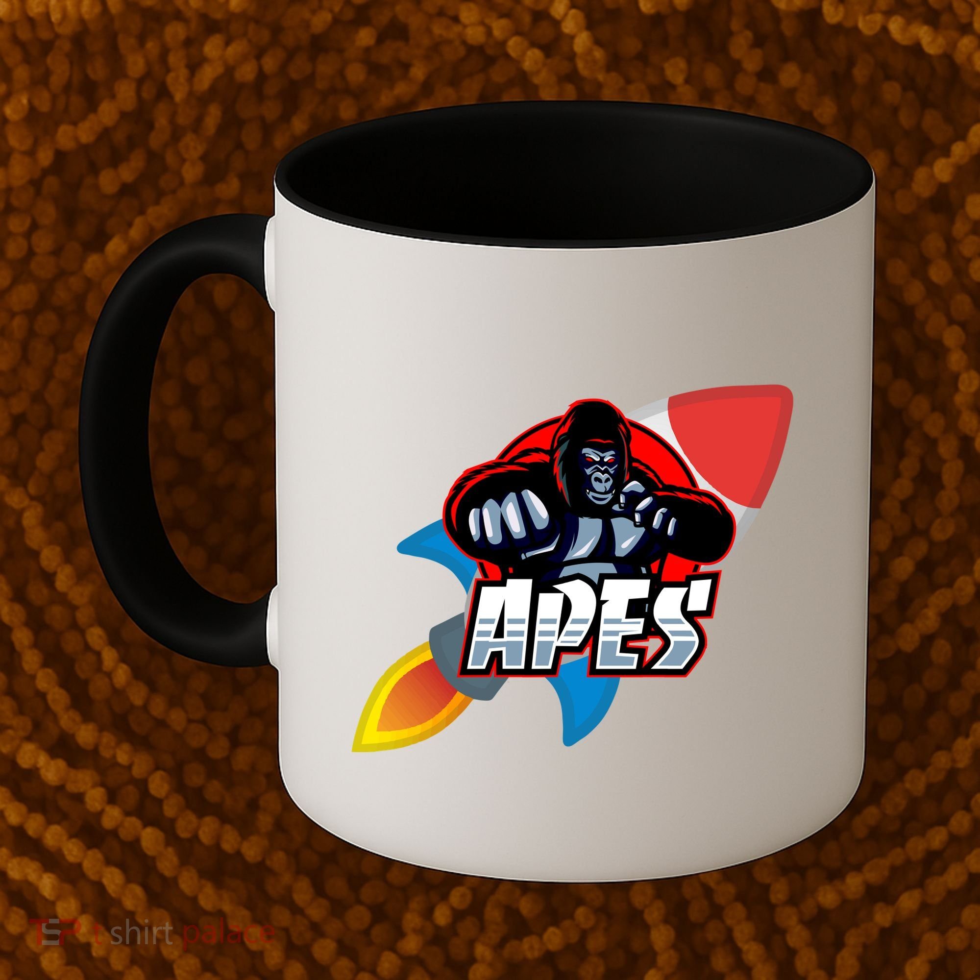 Apes To The Moon Coffee Mug