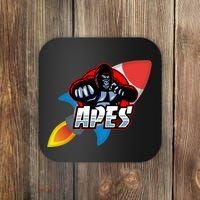 Apes To The Moon Coaster thumb 0