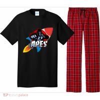 Apes To The Moon Pajama Set thumb 0
