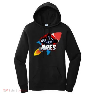 Apes To The Moon Women's Hoodie