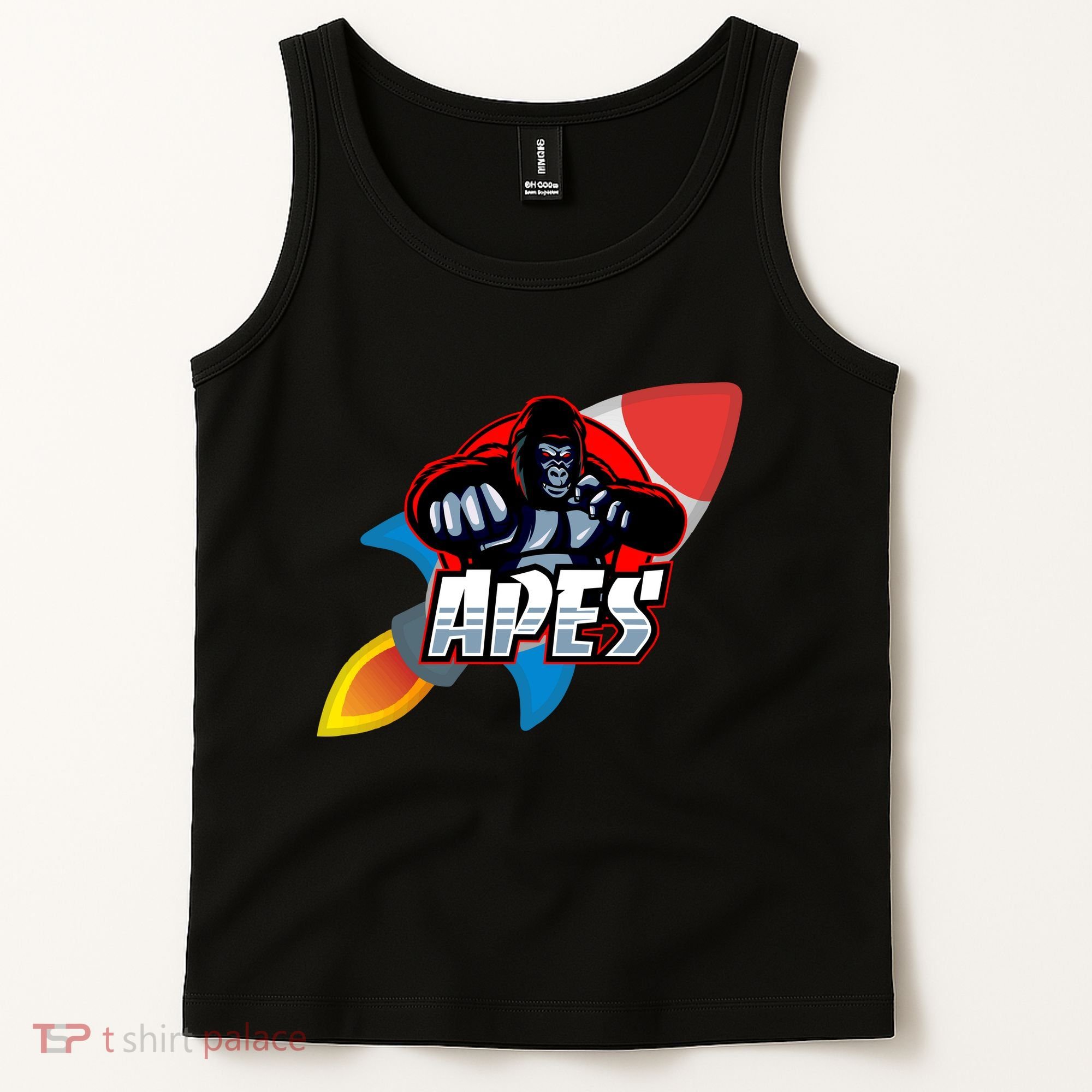 Apes To The Moon Tank Top