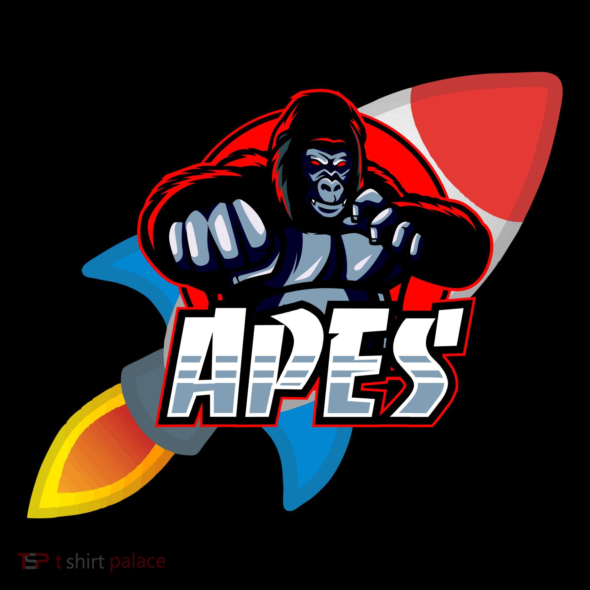 Apes To The Moon Tank Top