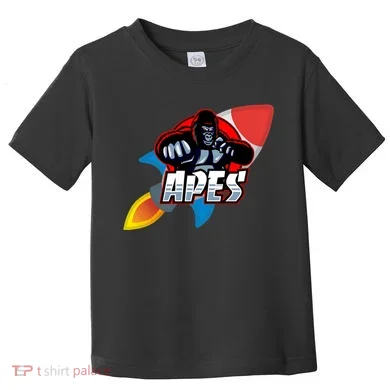 Apes To The Moon Toddler T-Shirt