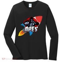 Apes To The Moon Women's Long Sleeve Shirt thumb 0