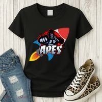 Apes To The Moon Women's T-Shirt thumb 3