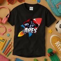 Apes To The Moon Kids T-Shirt thumb 3