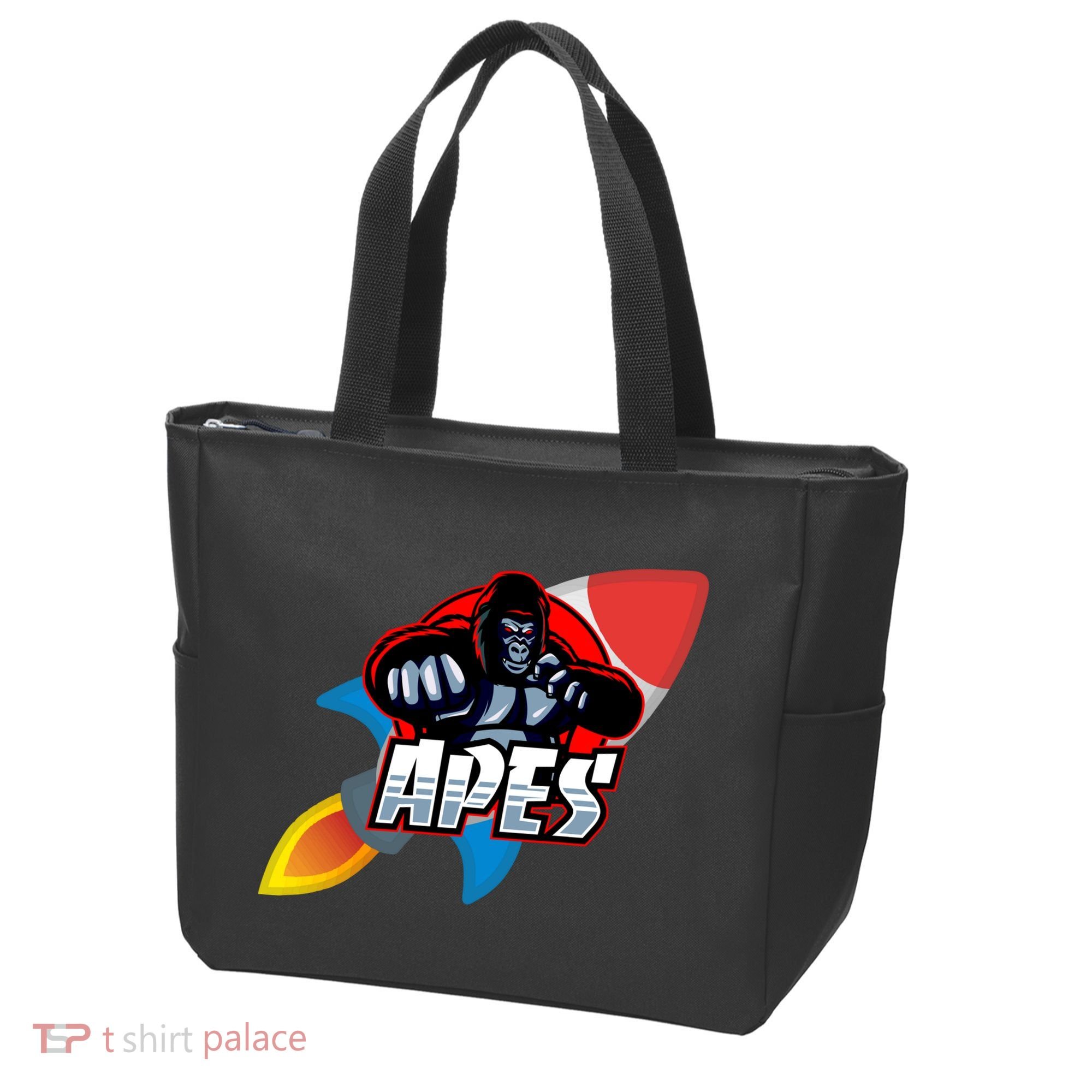 Apes To The Moon Tote Bag