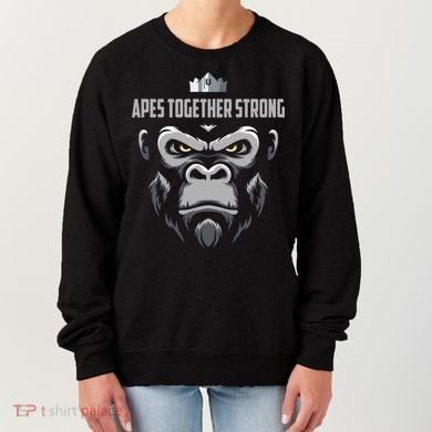 Apes Together Strong Gorilla HODL Stocks Women's Sweatshirt