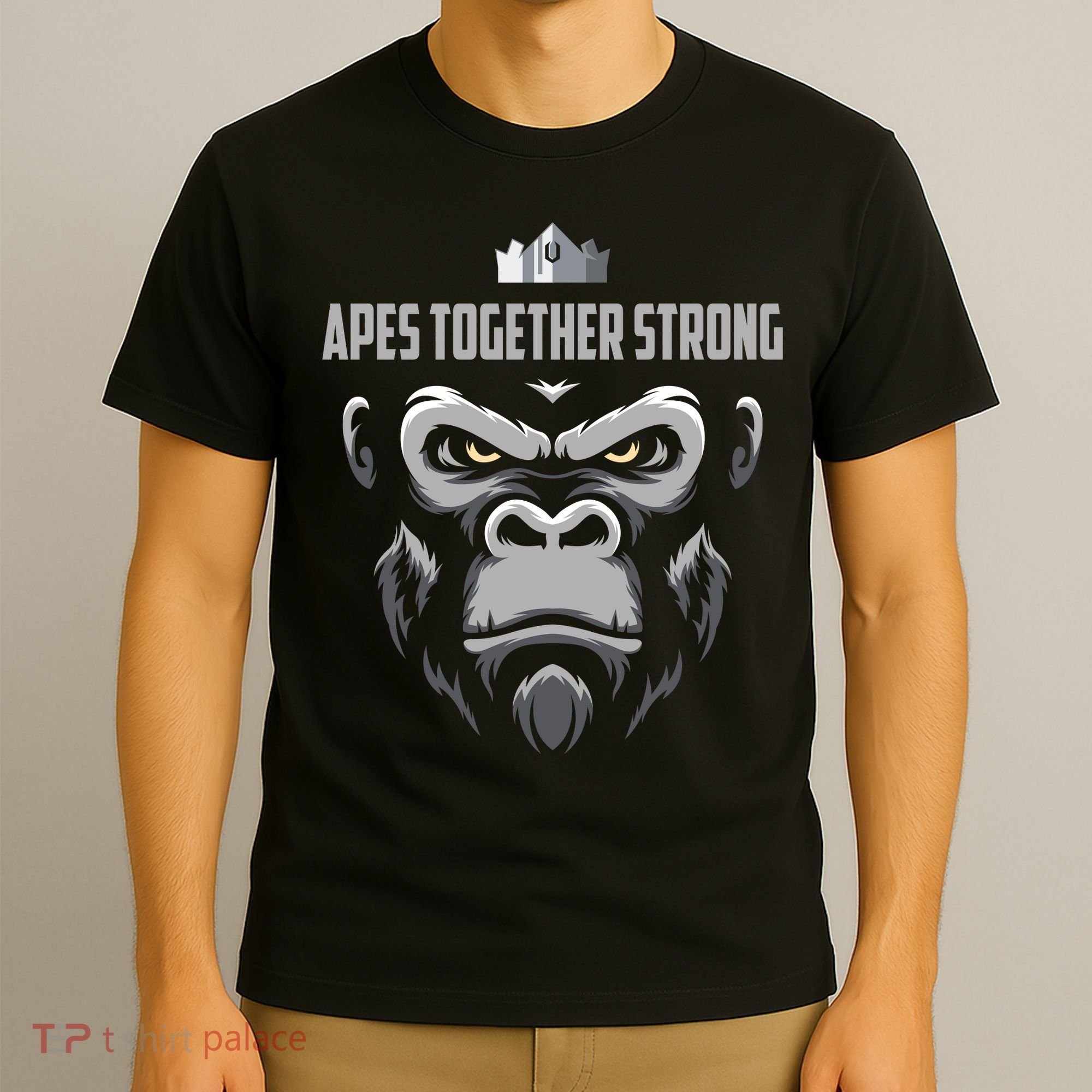 Apes Together Strong Gorilla HODL Stocks T-Shirt
