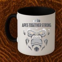 Apes Together Strong Gorilla HODL Stocks Coffee Mug thumb 2